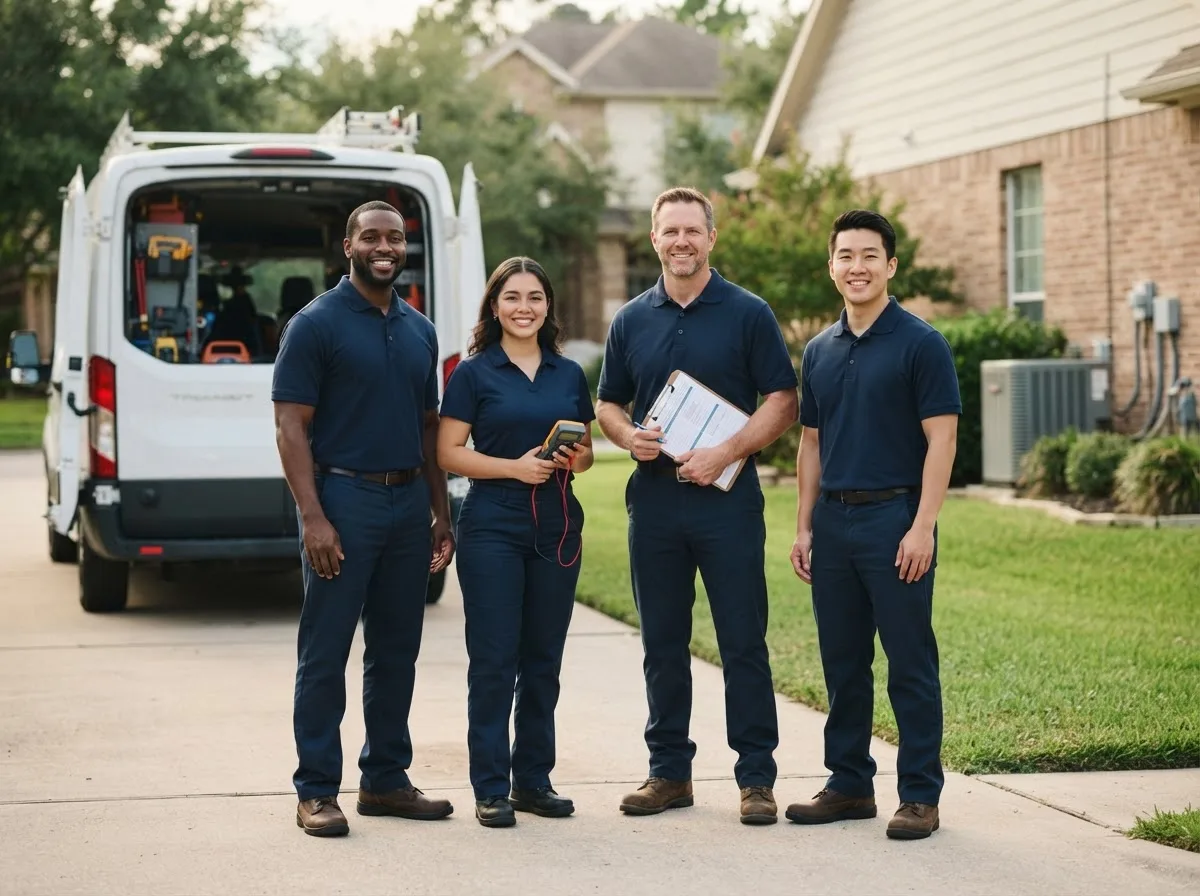Certified HVAC technician near South Bend, TX